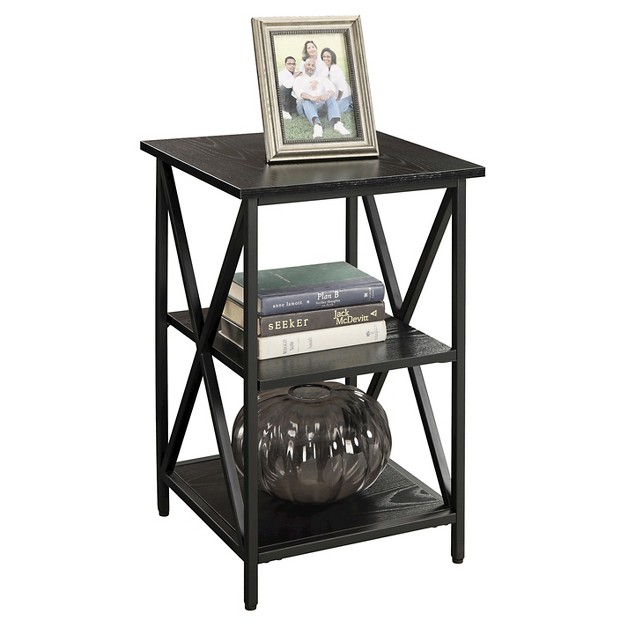 Tucson End Table With Shelves Breighton Home