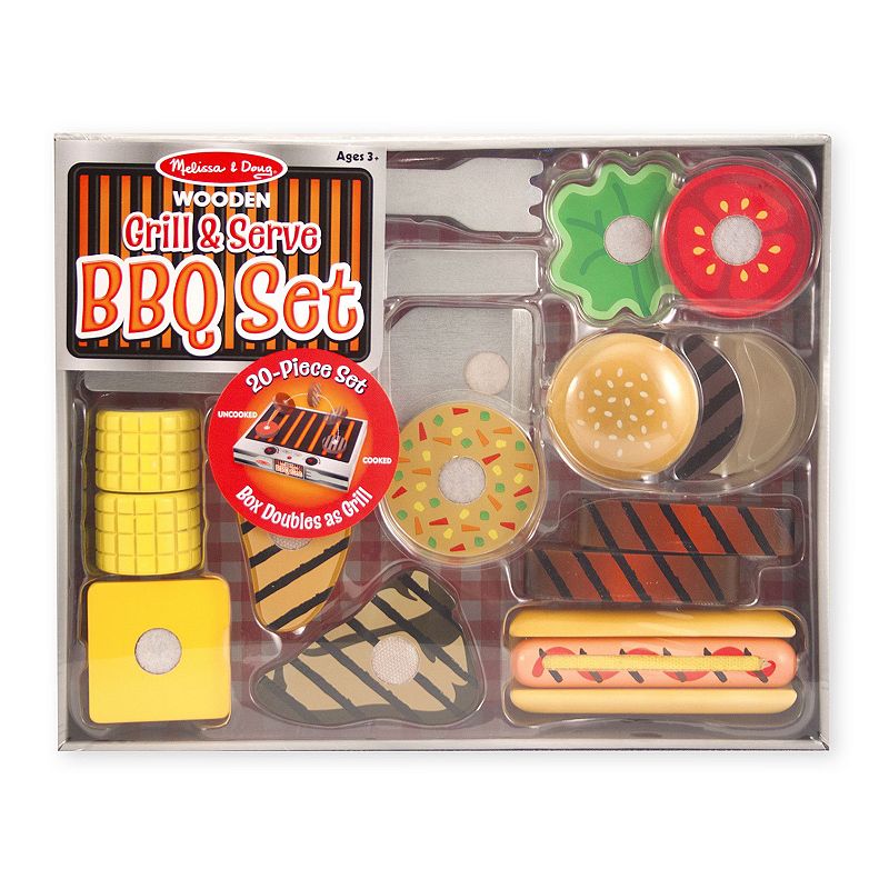 Melissa and Doug Grill and Serve BBQ Set