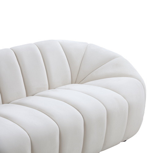 88 Sofa 3 Seater Couch with Deep Channel Tufting ...