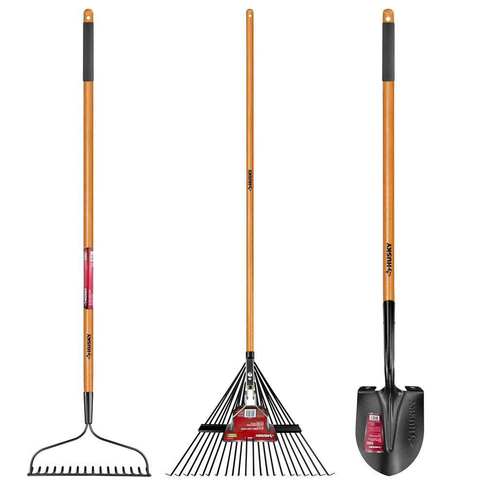 Husky 3-Piece Garden Tool Set 78115-948