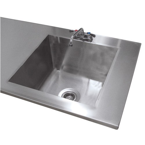 Advance Tabco TA-11B Sink Welded Into Table Top， 16