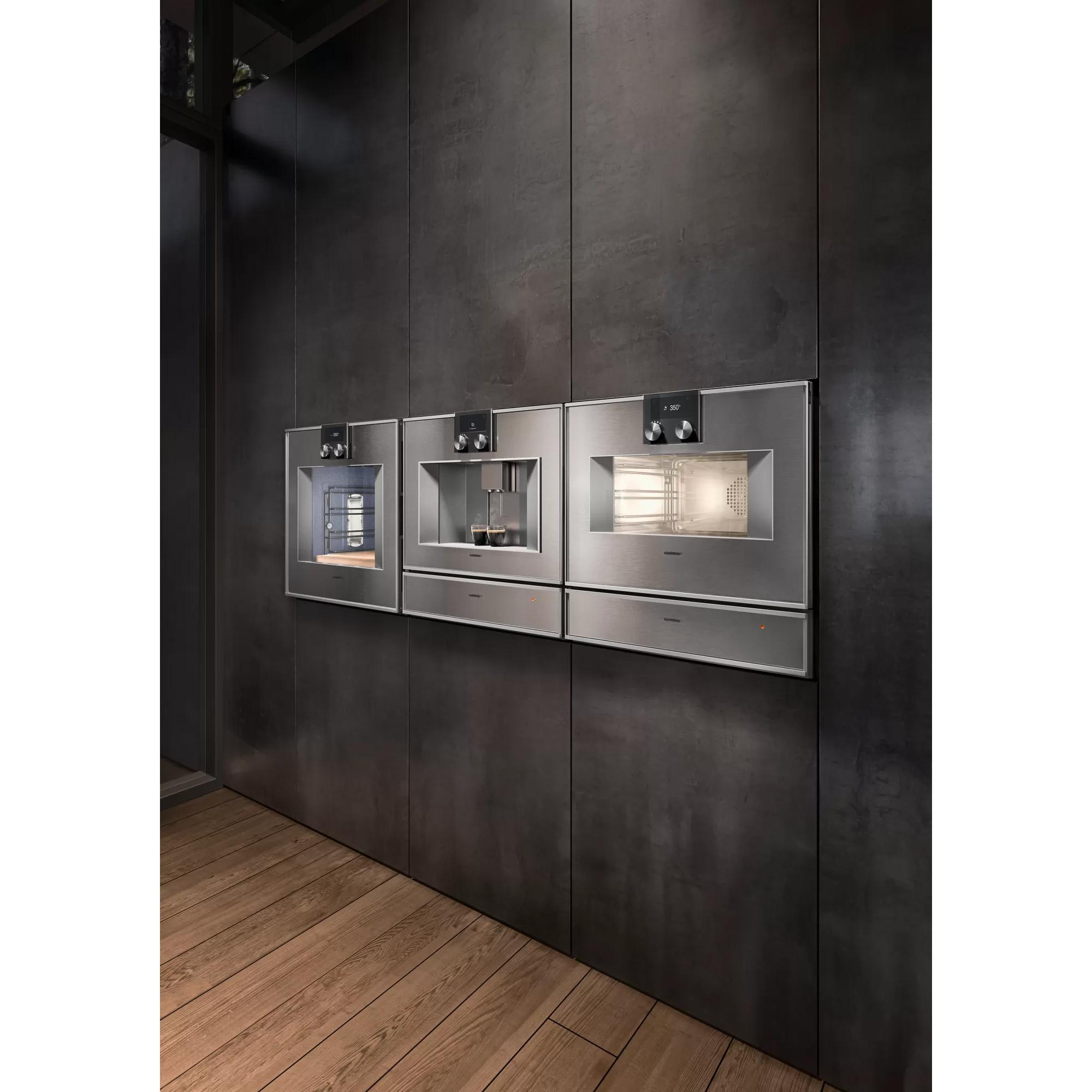 Gaggenau 24-inch, 2.1 cu.ft. Built-in Single Wall Oven with Steam Convection BS471612