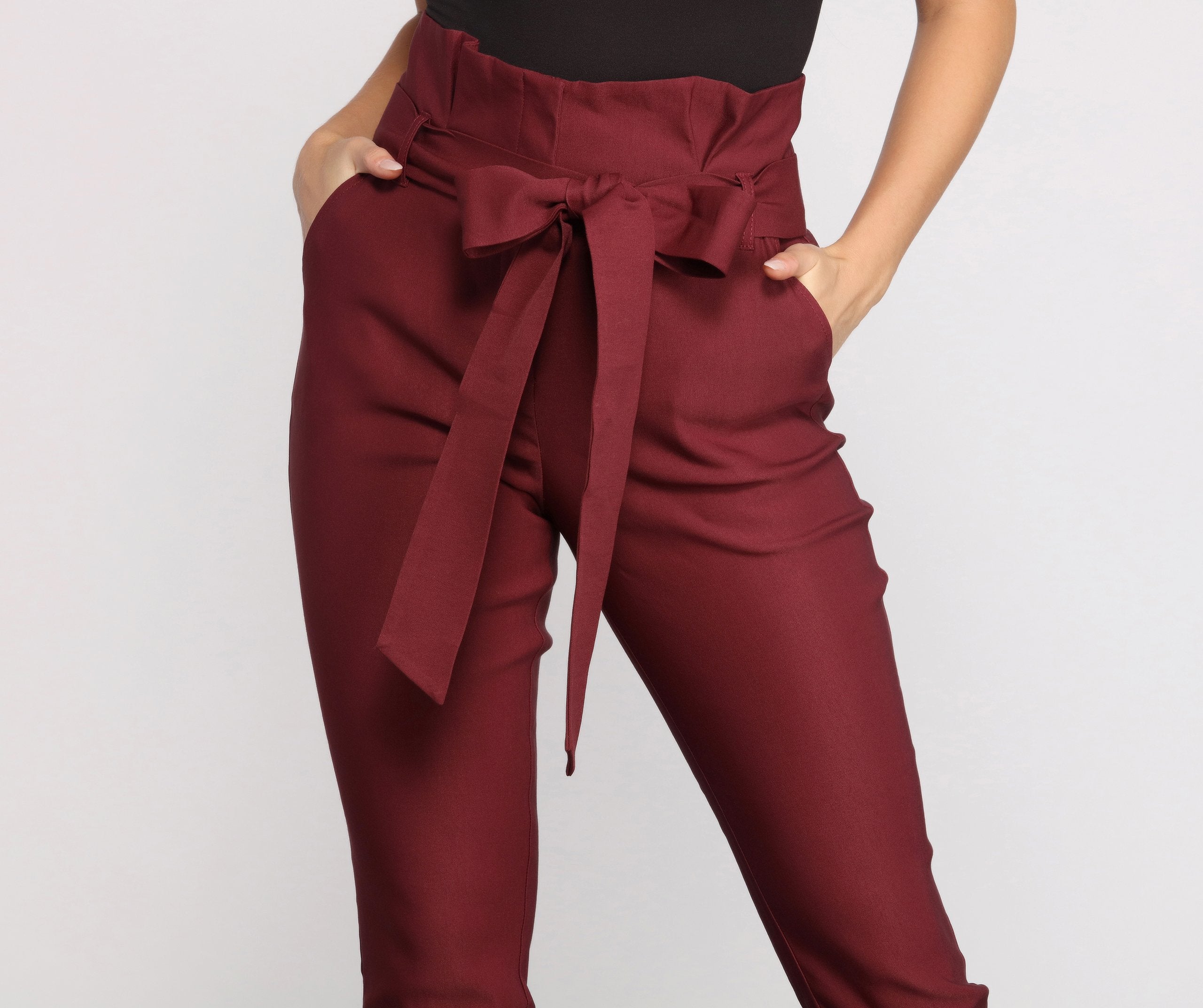 Effortless Style Tie Waist Pants