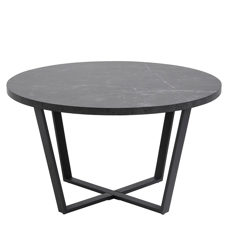 LOTTA Round Coffee Table 77cm - Black