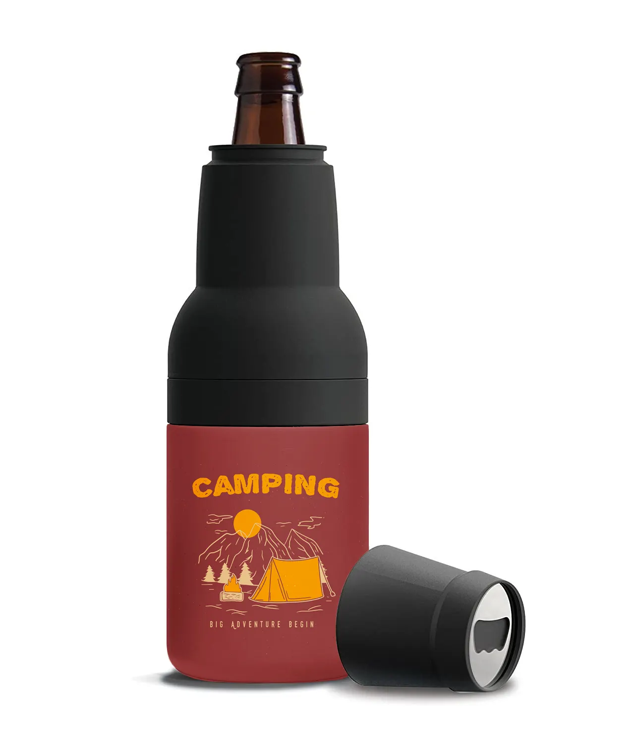 EYOUNG outdoor hiking double wall Mug RV camping picnic travel vacation outdoor travel customised gift happy camper souvenir