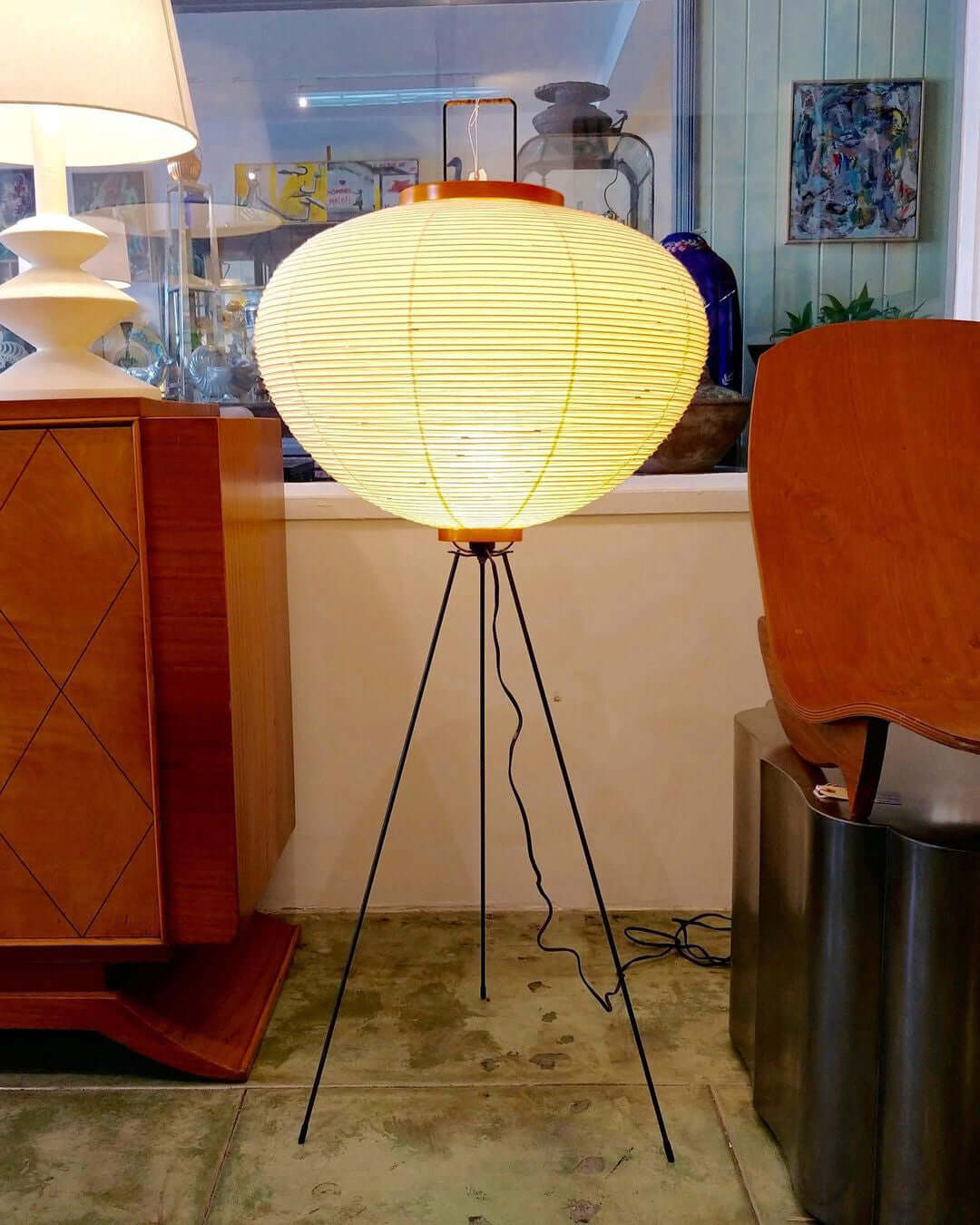 Rice Paper Floor Lamp