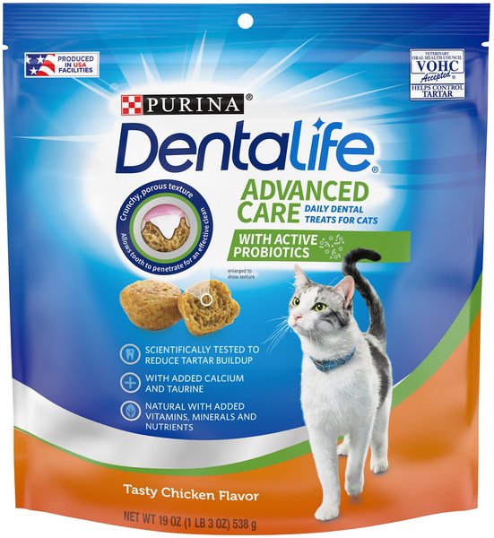 DentaLife Tasty Chicken Flavor Dental Cat Treats