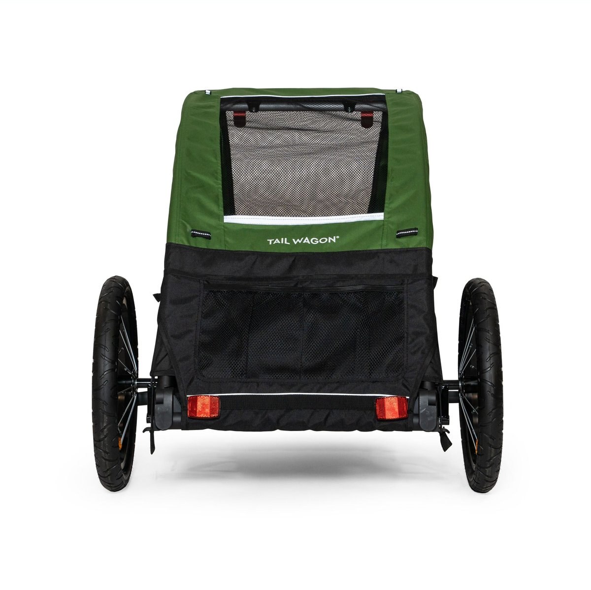 Burley Tail Wagon Dog Bicycle Trailer， Fern Green