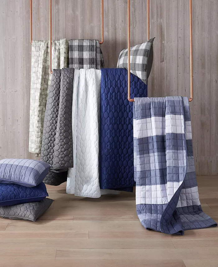 Serta Simply Comfort Billy Textured Stripe Quilt Set Collection