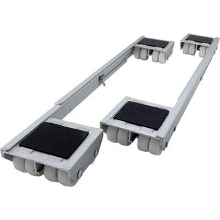 Shepherd 18-14 - 28 in. Aluminum Steel Appliance Rollers (2-Pack) 9603