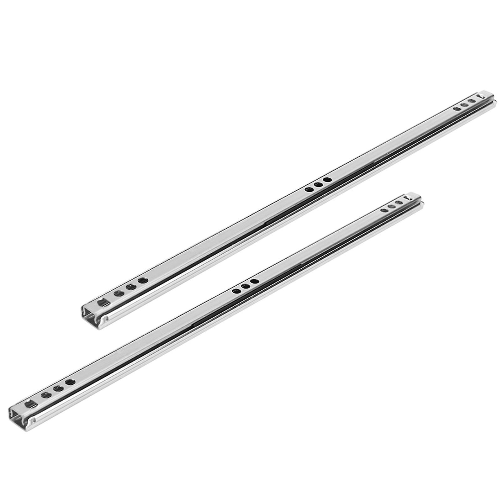 Less Noise  Bearing Drawer Slides ，cold Rolled Steel Drawer Rail For Full Extension Drawer Slides Bedroom Kitchen Office_x000d_