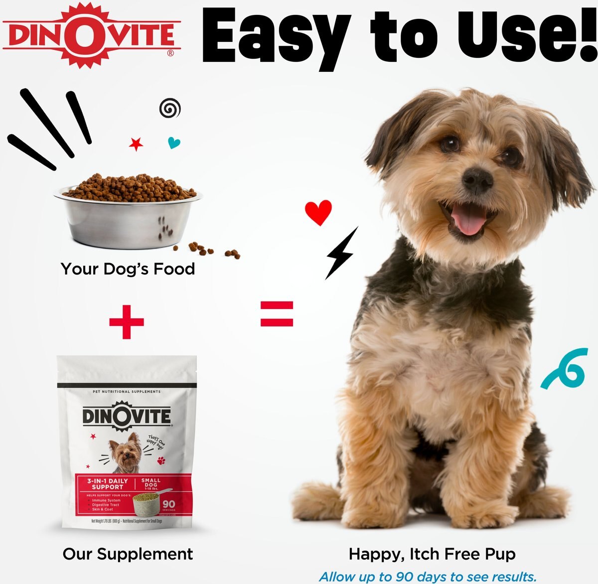 Dinovite Small Dog Supplement