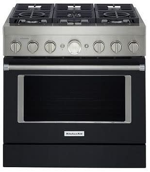 KitchenAid KFGC506JBK 363939 Smart CommercialStyle Gas Range with 6 Bur