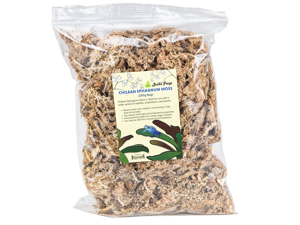 Josh's Frogs Chilean Sphagnum Moss (100g bag)