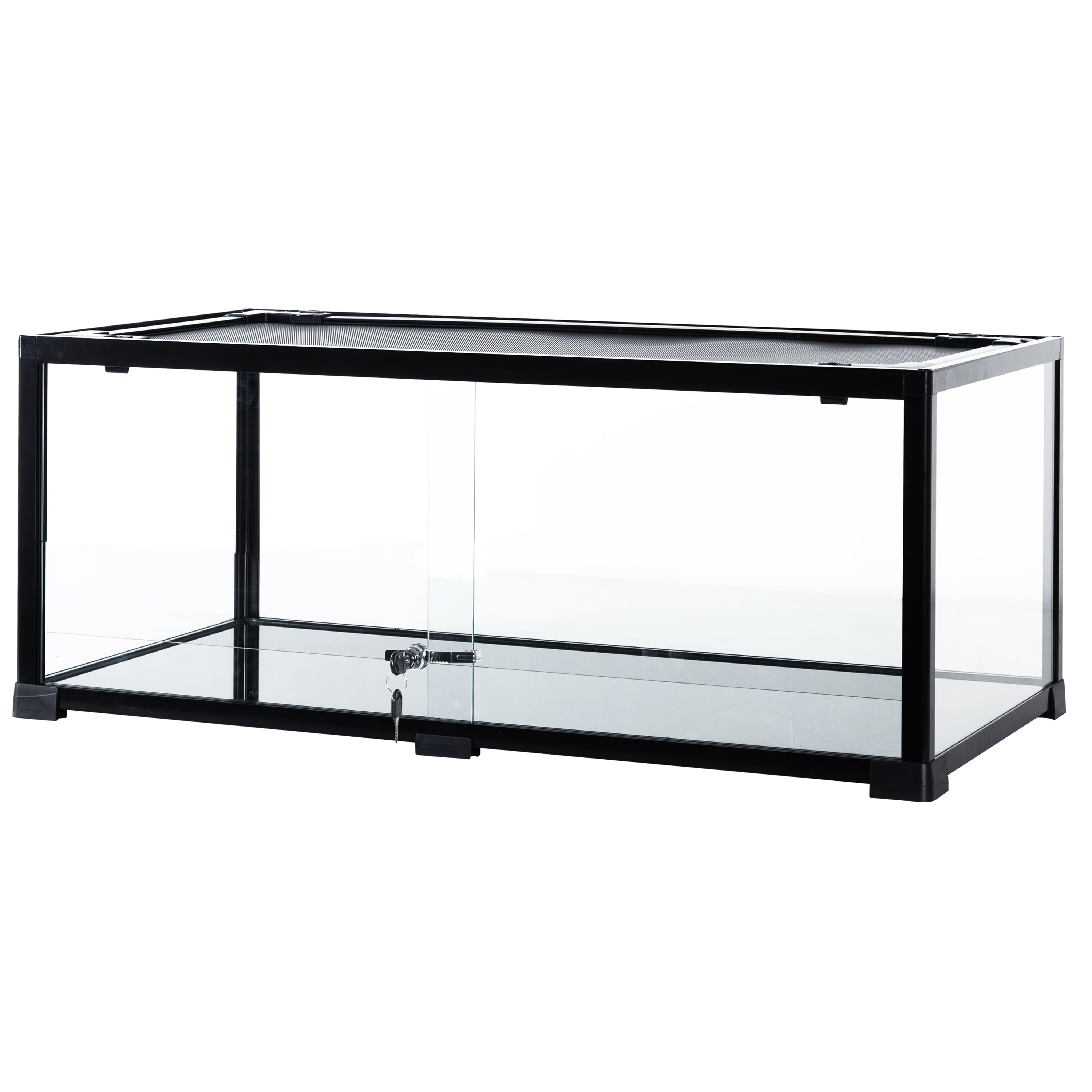 REPTI-ZOO Knock-Down 40 Gallon Glass Reptile Terrarium