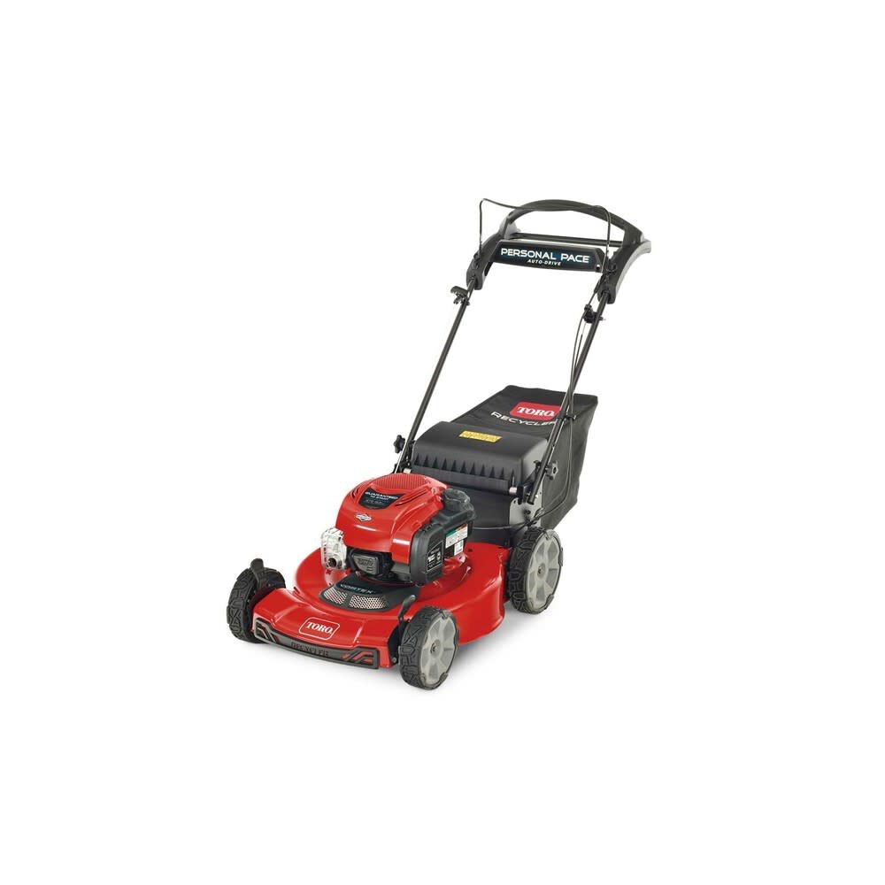 Toro Personal Pace Auto Drive Lawn Mower with Bagger 22