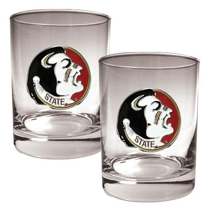 Florida State Seminoles 2-pc. Rocks Glass Set