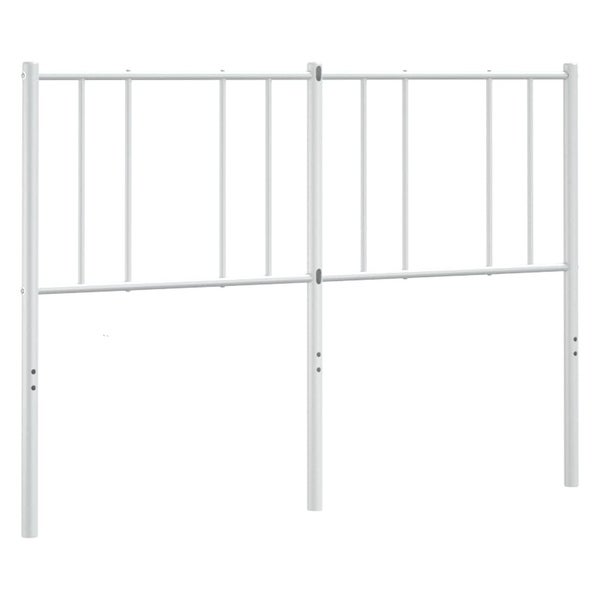 vidaXL Metal Headboard Black 39.4