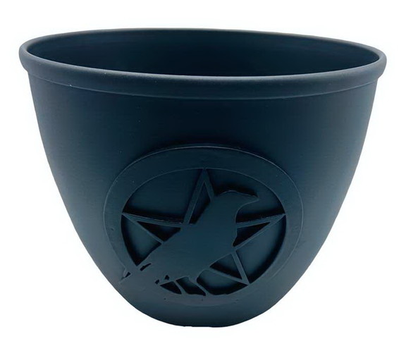 AzureGreen RB053  5 Pentagram   Bird bowl