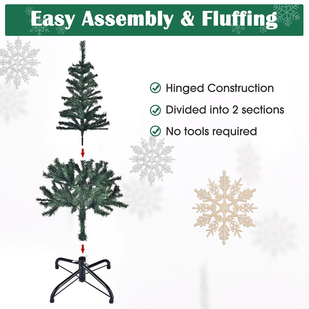 Yescom Artificial Christmas Tree Foldable Metal Stand (7.5ft, 6ft, 4ft)