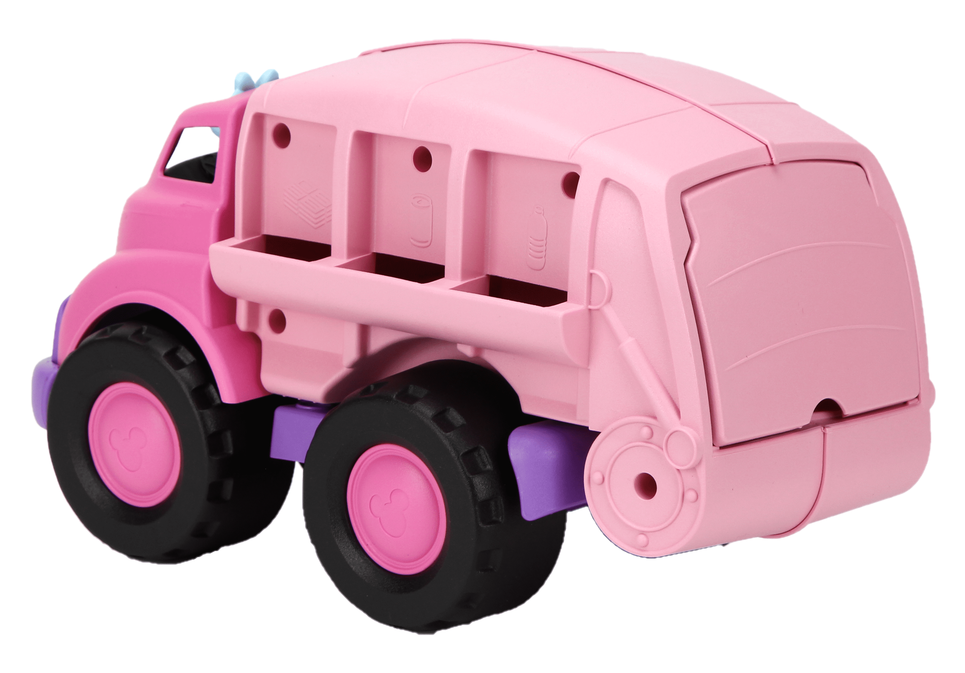 Green Toys Disney Minnie Mouse Pink Recycling Play Vehicle Truck， 100% Recycled Plastic