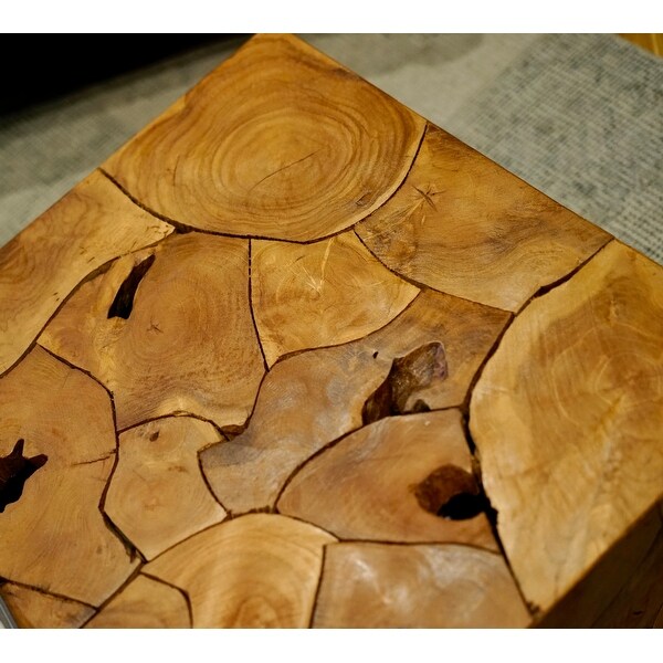 Posh Pollen Palmdale Teak Coffee Table - Natural