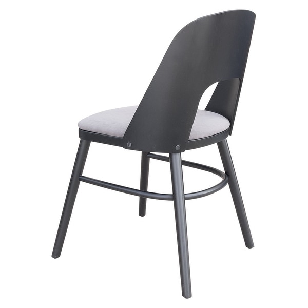 Colorado Dining Chair (Set of 2) Gray and Black - 54 x 84