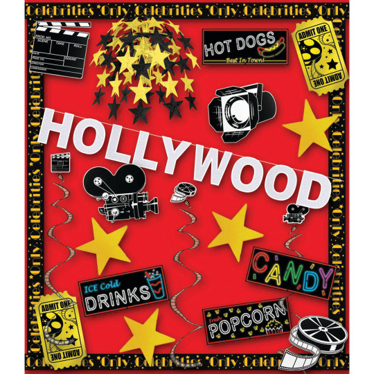 S S Worldwide Movie Night Decorating Easy Pack