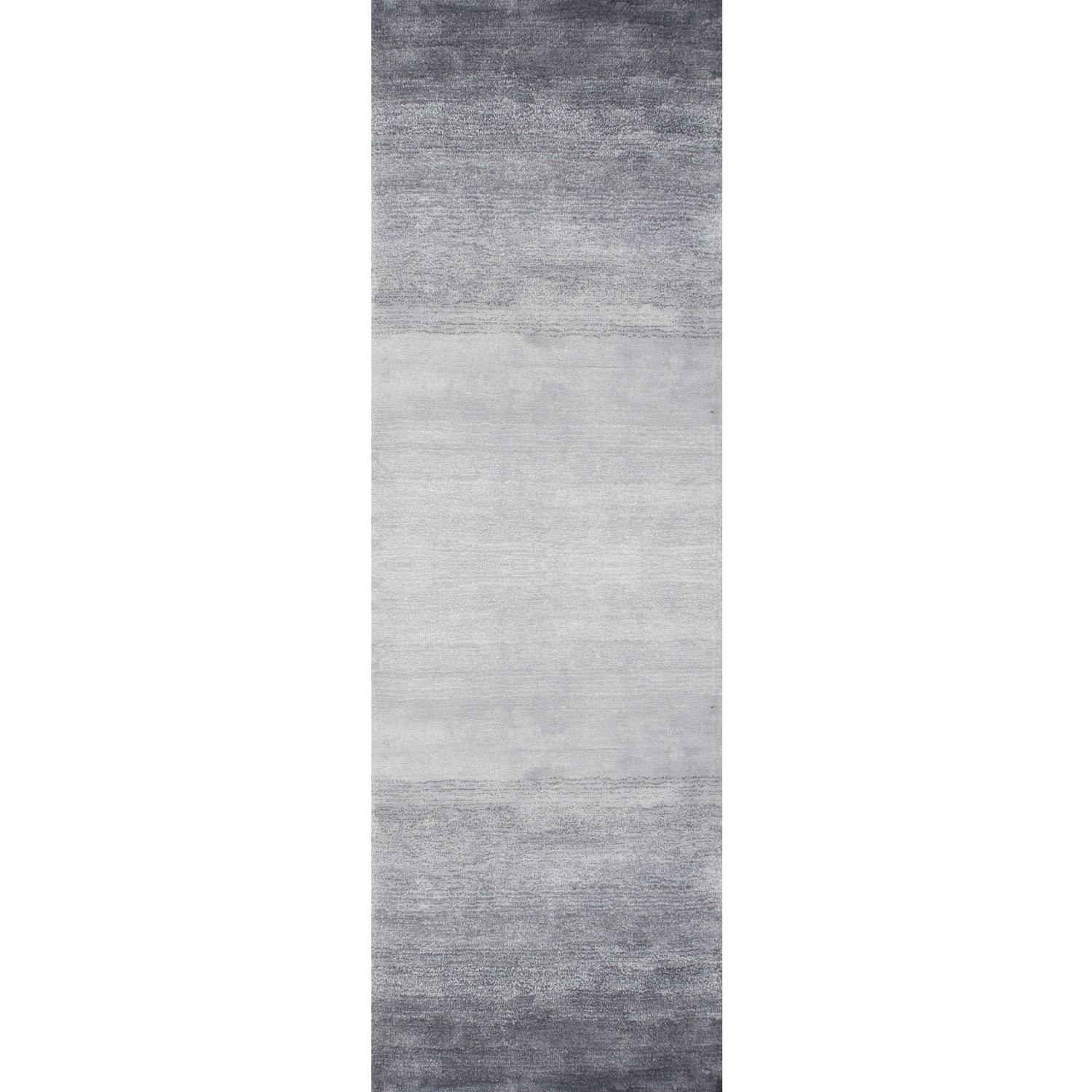 nuLOOM Bernetta Hand Tufted Ombre Runner Rug 28242 6  x 108242 Gray  Crowdfused