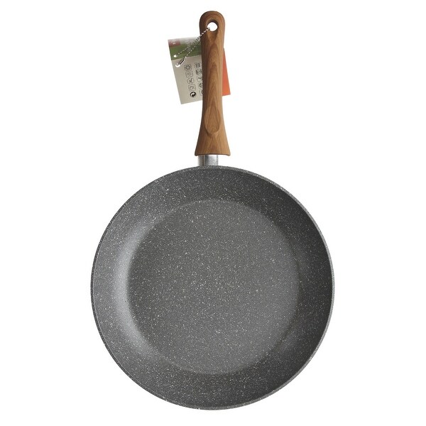 Wood and Stone Style Fry Pan