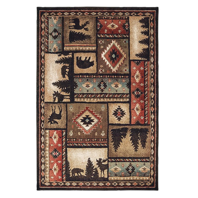 StyleHaven Wiley Lodge Patchwork Rug