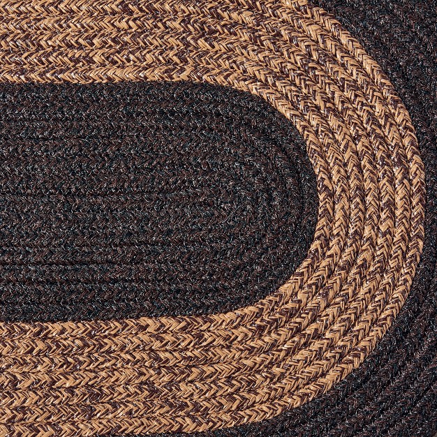 Collections Etc Outdoor Braided Rug