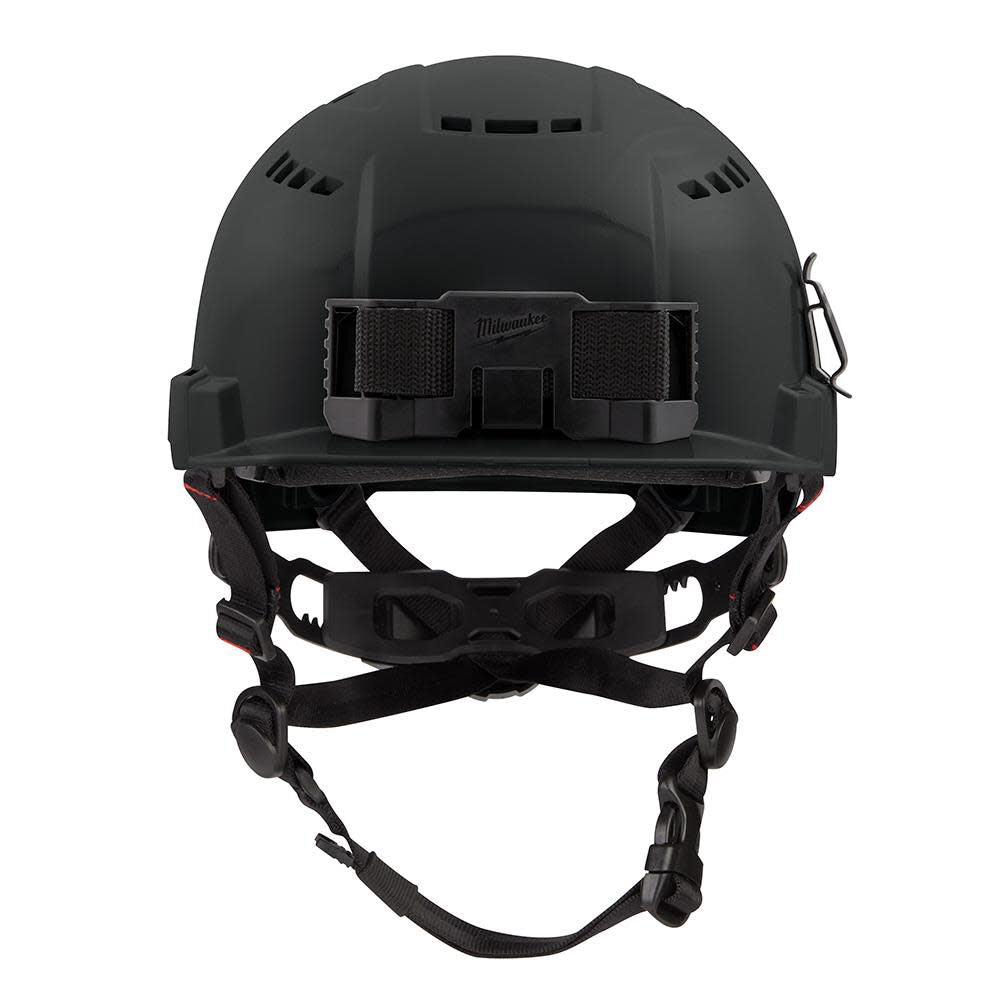 Milwaukee Black Front Brim Vented Helmet with BOLT Class C 48-73-1330 from Milwaukee