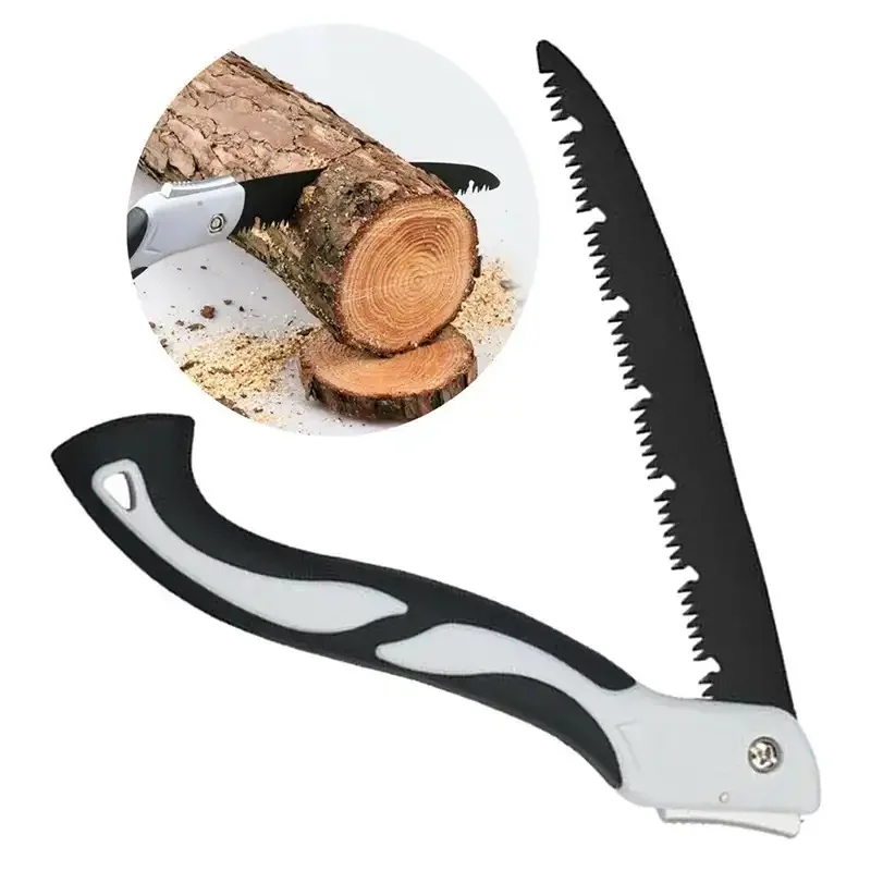 Hot selling good quality cheap Manual Hand Woodworking Folding Saw Sharp Camping Garden Tree Chopper for wood cutting trimming