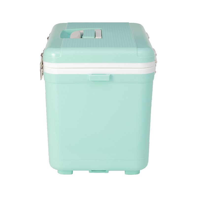 Engel 13 Quart 18 Can Leak Proof Odor Resistant Insulated Cooler Drybox， Seafoam