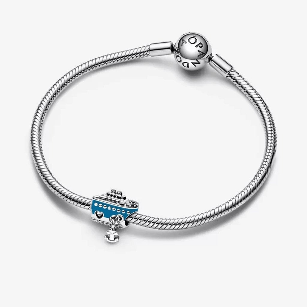 PANDORA  Anchored Cruise Ship Charm