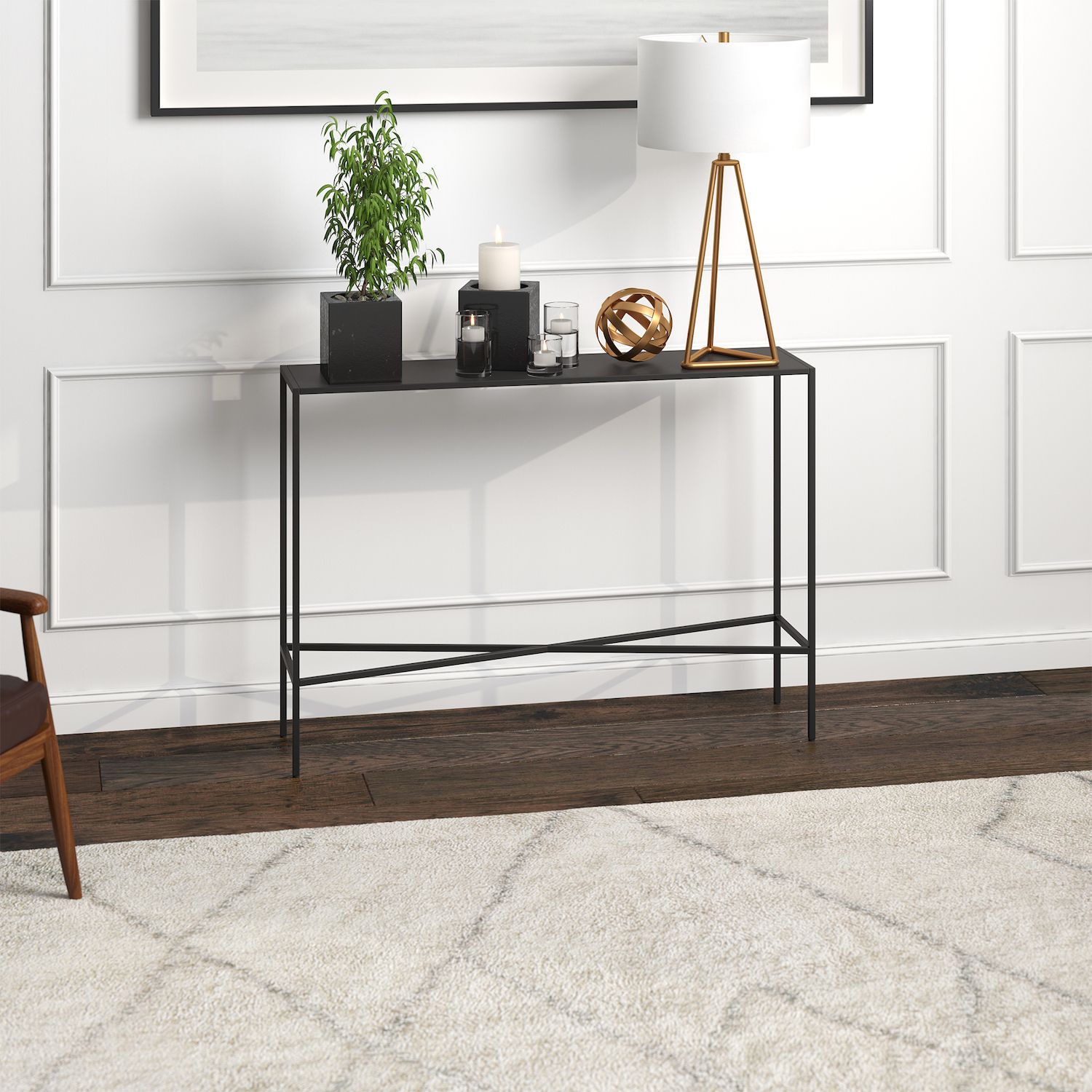 Finley and Sloane Henley Rectangular Console Table