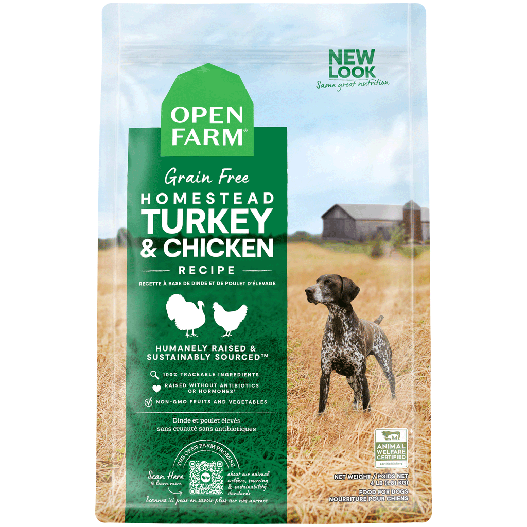 Open Farm Homestead Turkey and Chicken Dry Dog Food