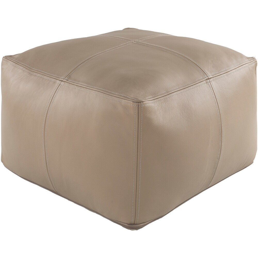 Brindisi Modern Patchwork 22 Inch Pouf