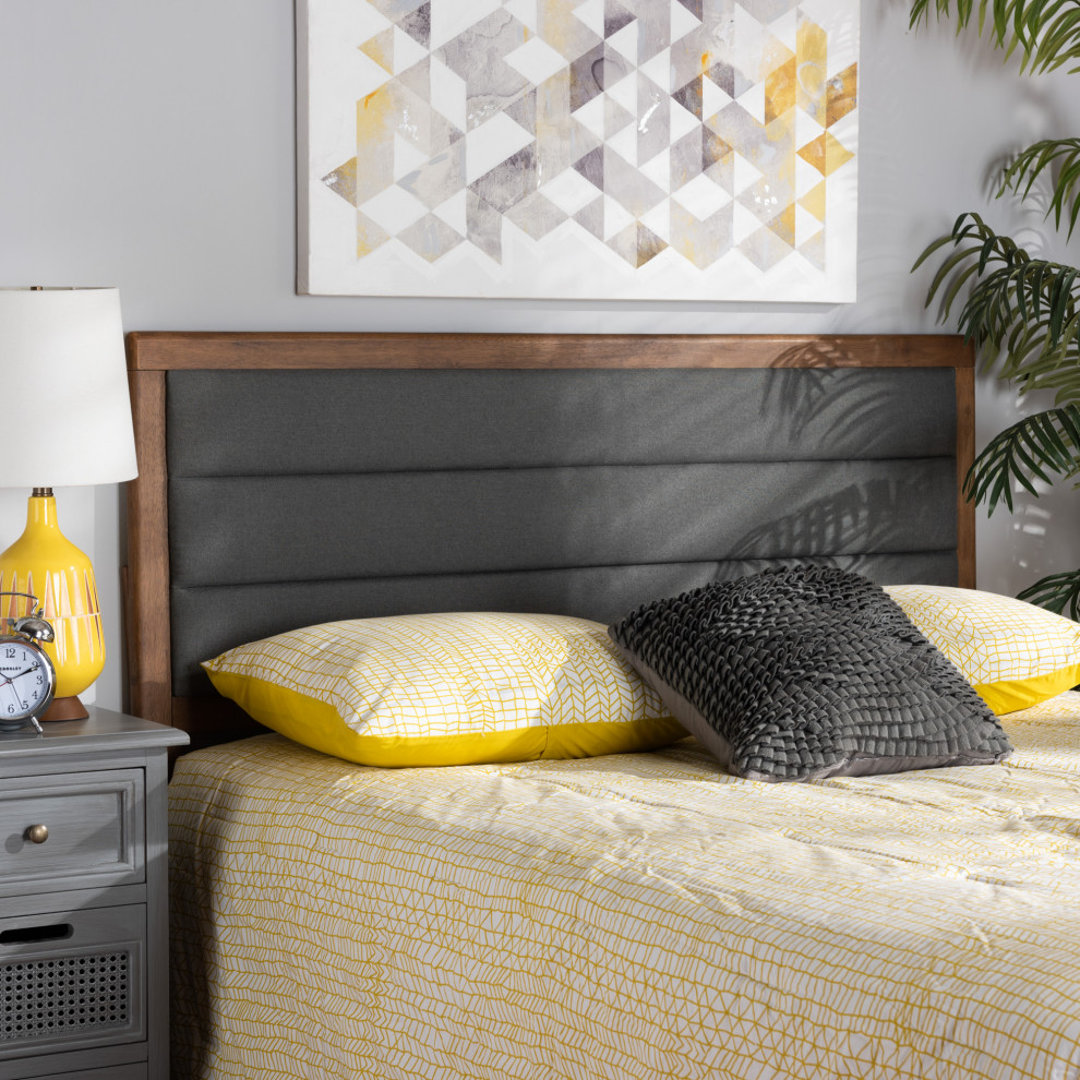 Zoelle Modern Farmhouse Headboard   Transitional   Headboards   by Baxton Studio  Houzz