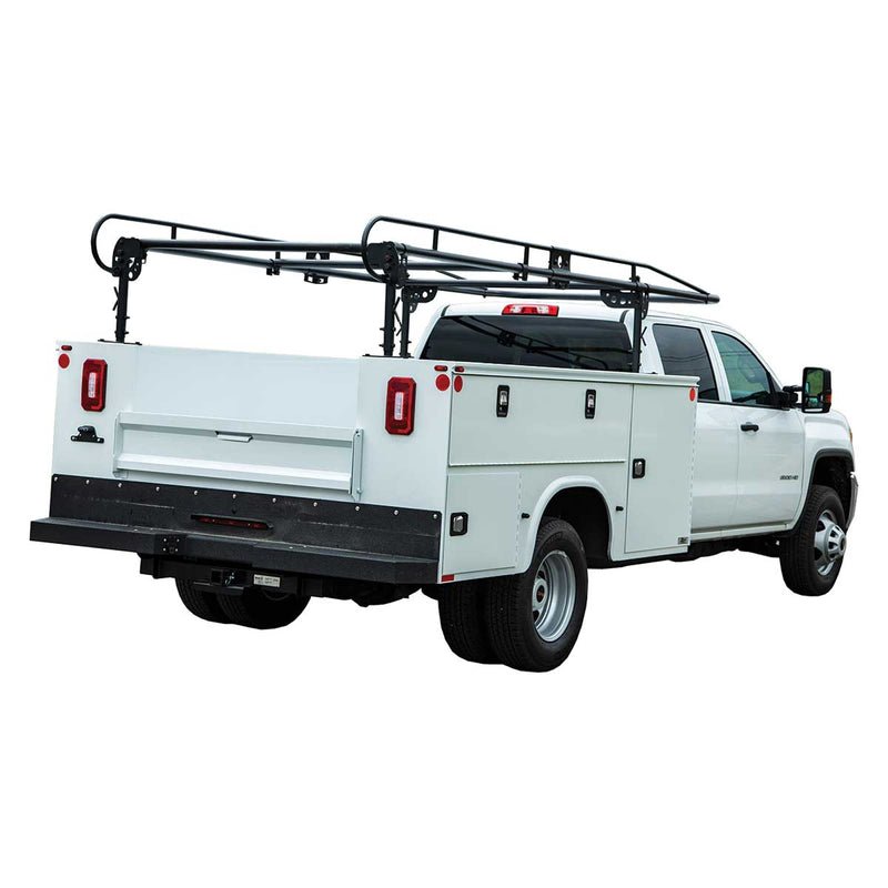 Buyers Products 13-1/2 Ft Black Service Body Ladder Rack