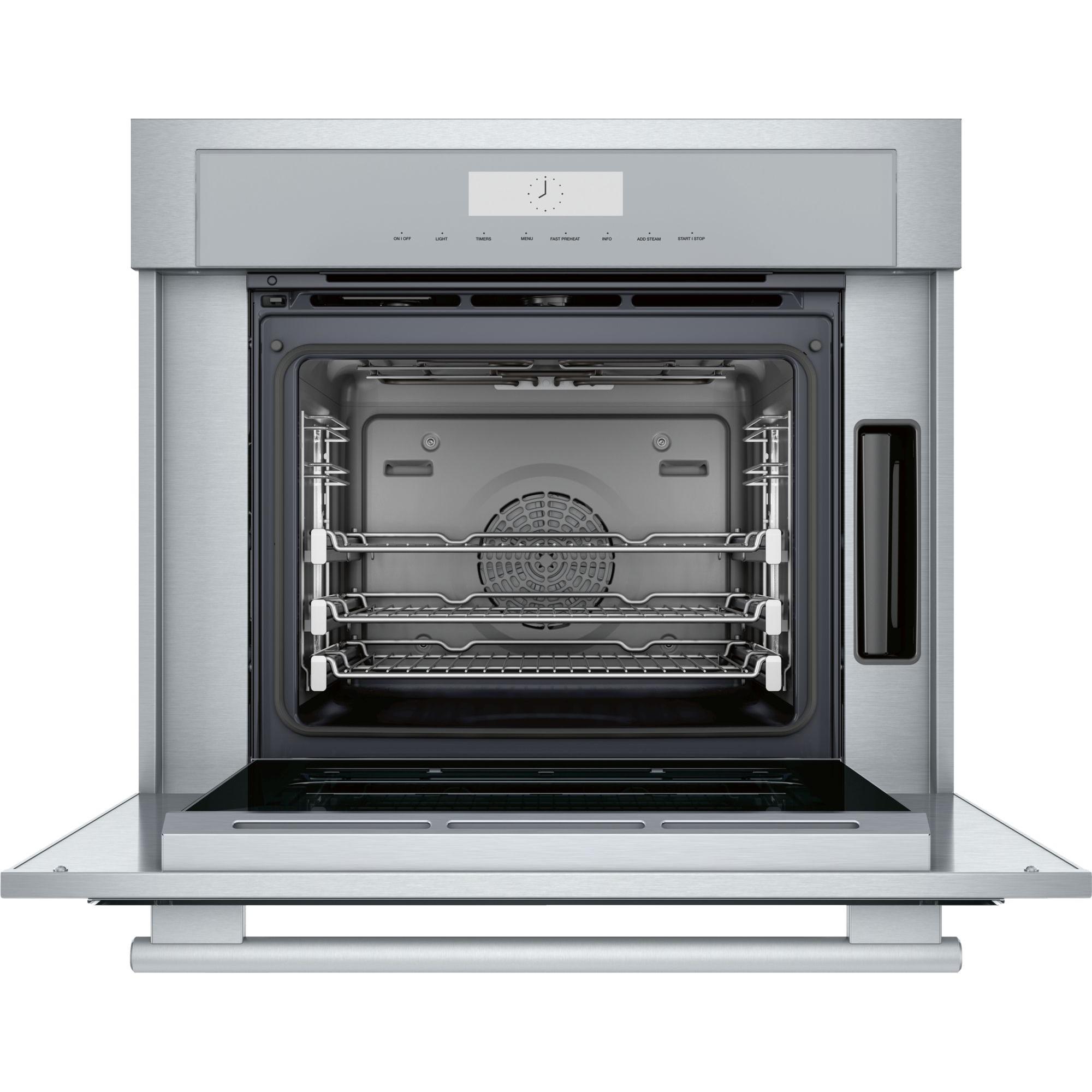 Thermador 30-inch, 2.8 cu.ft. Built-in Single Wall Oven with Steam MEDS301WS