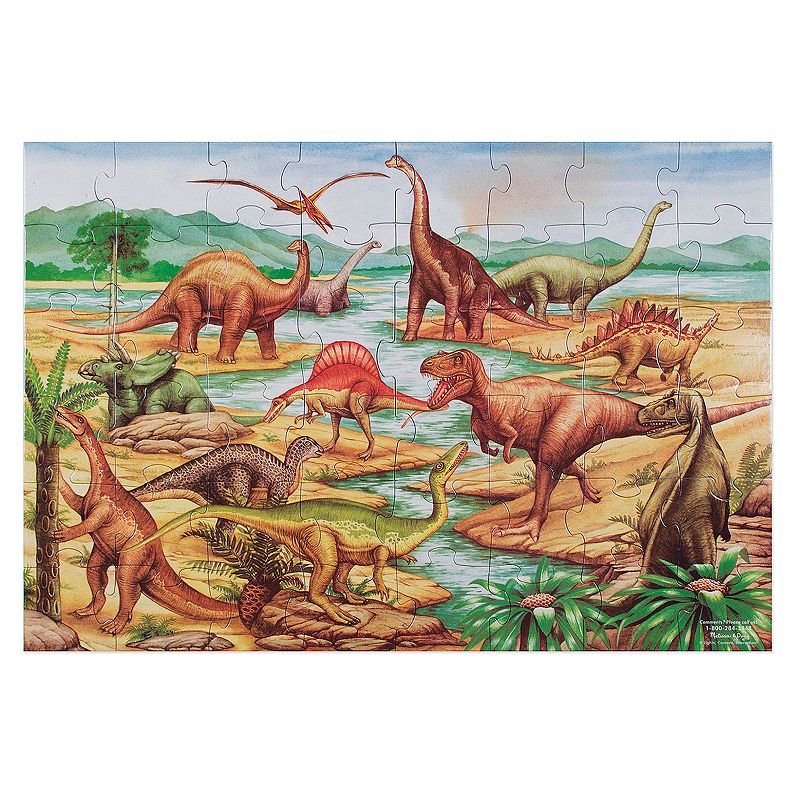 Melissa and Doug Dinosaurs Floor Puzzle