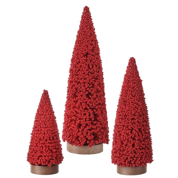 815 Mini Country Berry Tree Set of 3