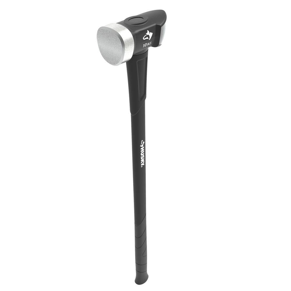 Husky 10 lbs. fiberglass hdl sledge hammer MD-10DSOF-HD