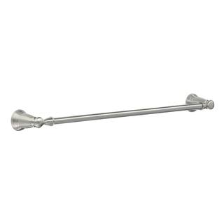 MOEN Banbury 24 in. Towel Bar in Spot Resist Brushed Nickel Y2624BN