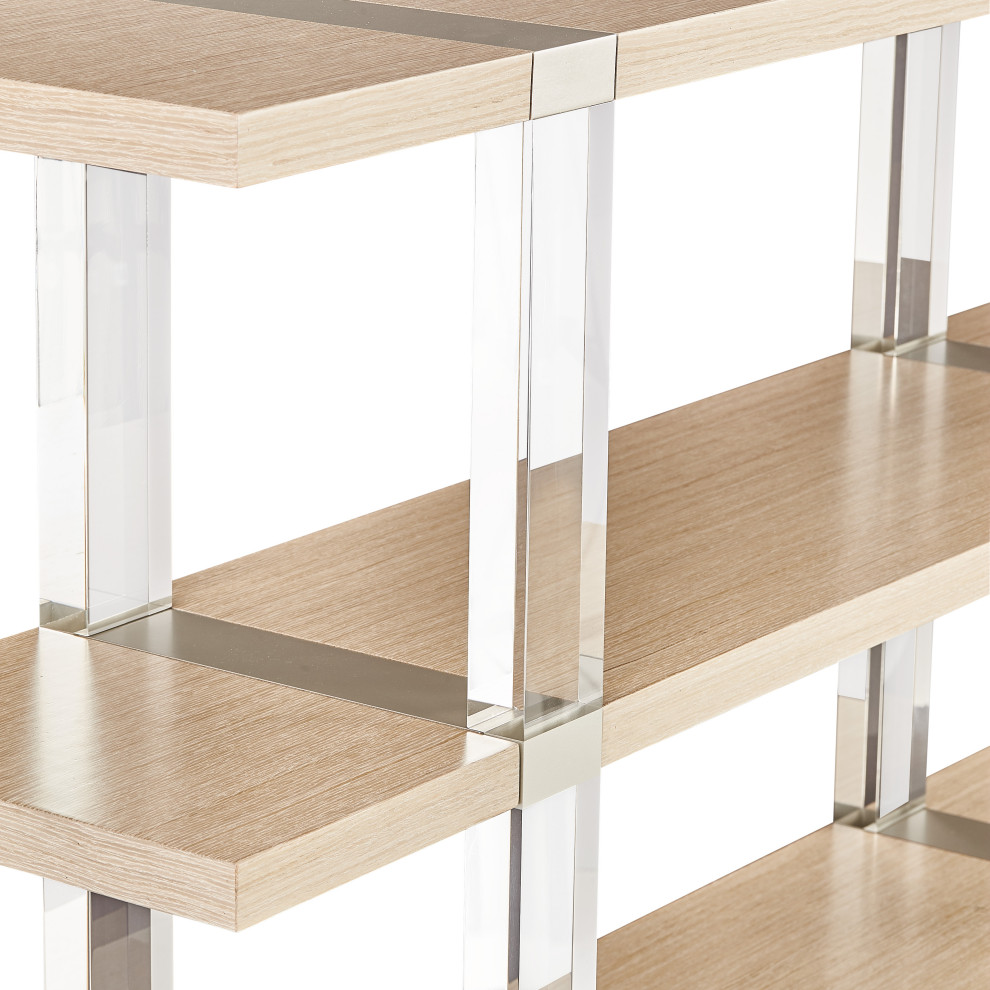 Laguna Ridge Console Table  Washed Oak   Contemporary   Console Tables   by Michael Amini  Houzz