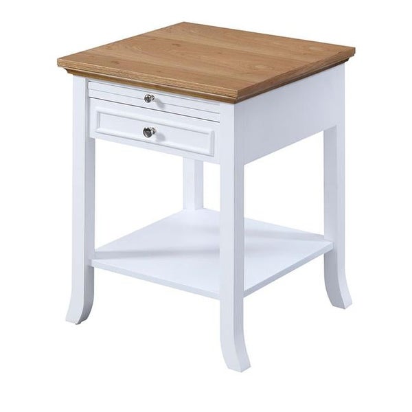 American Heritage Logan End Table with Drawer and Slide