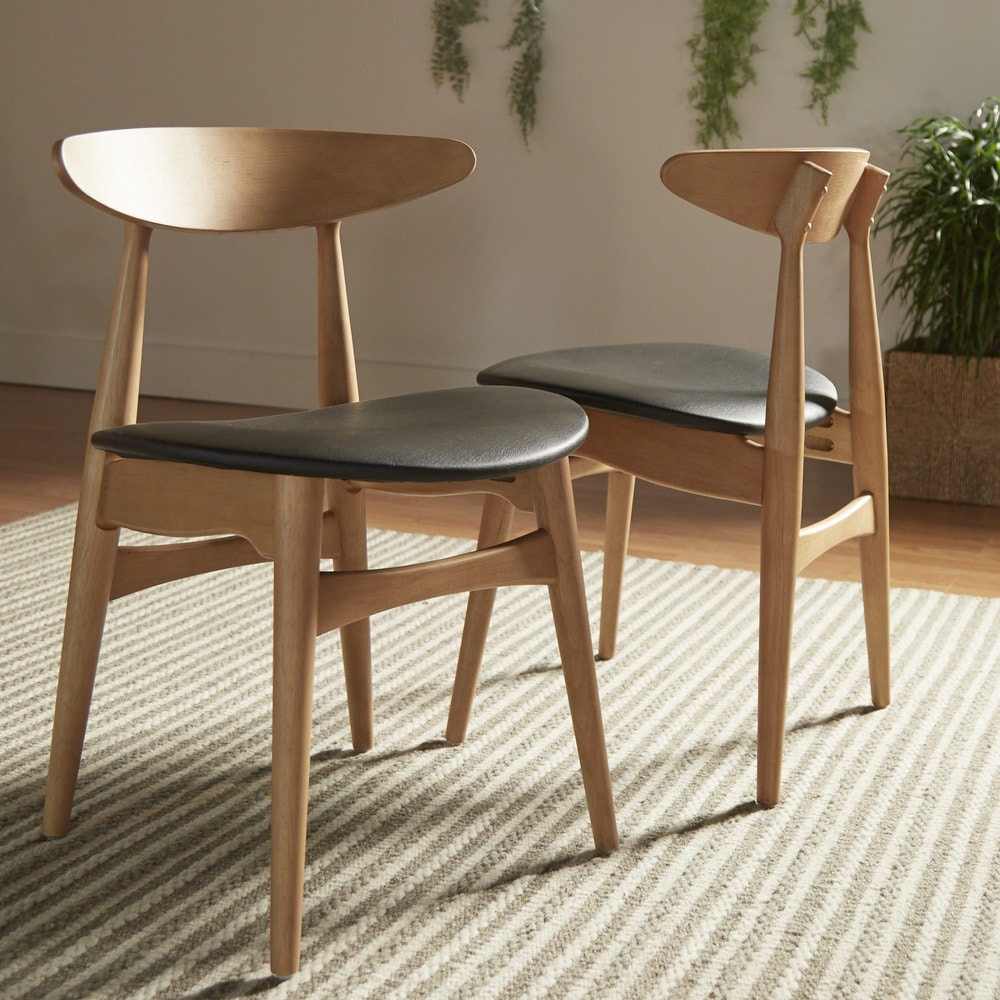 Norwegian Danish Oak Tapered Dining Set by iNSPIRE Q Modern