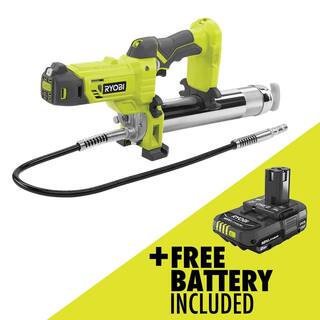 RYOBI ONE+ 18V Cordless Grease Gun with FREE 2.0 Ah Battery P3410-PBP006